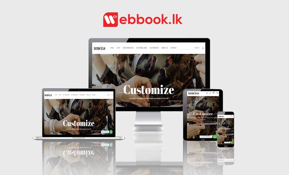 webbook.lk customize